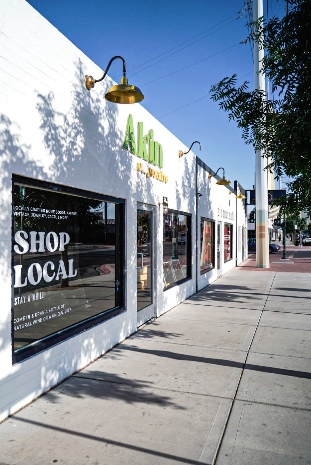 Akin Cooperative storefront in Las Vegas.